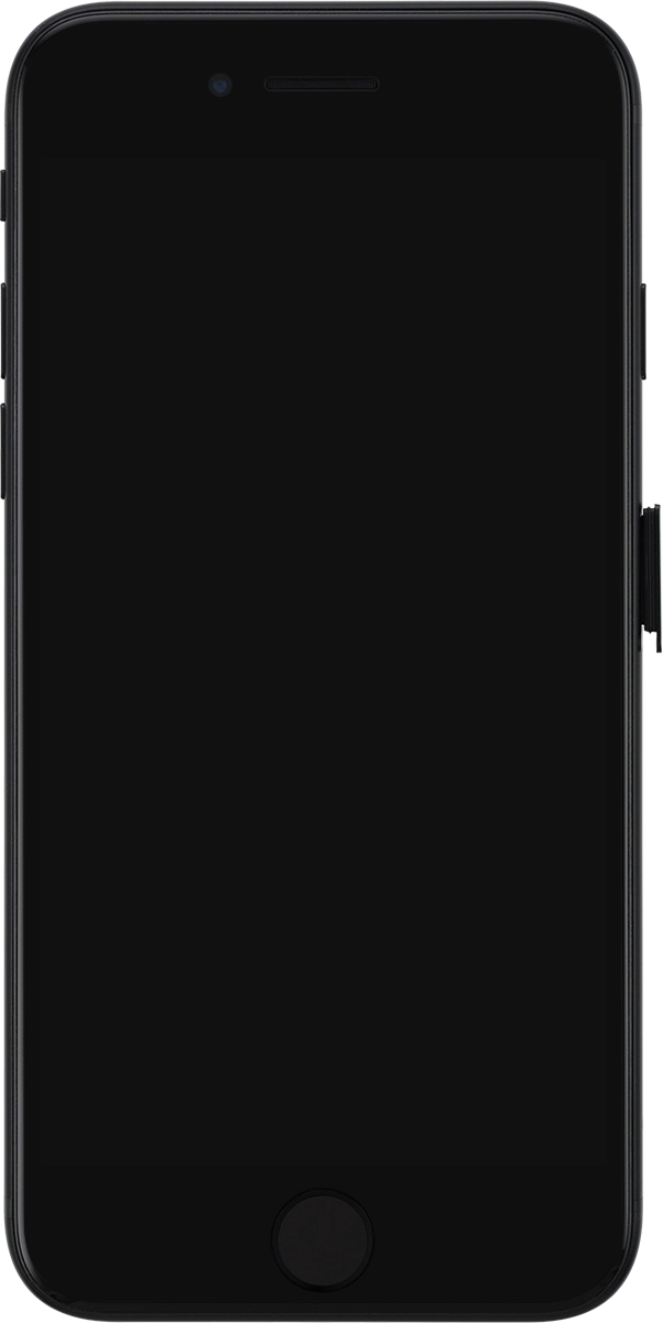 Retira el contenedor de la tarjeta SIM del teléfono.