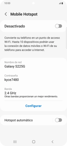 Pulsa Configurar. Pulsa Configurar.