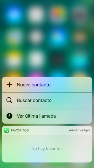 Pulsa la función deseada y sigue las indicaciones de la pantalla para utilizar la función seleccionada.
