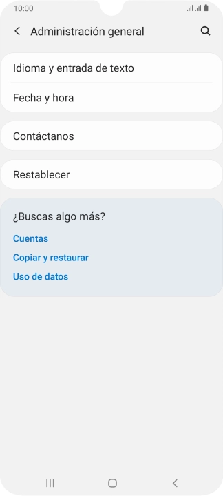 Pulsa Restablecer.