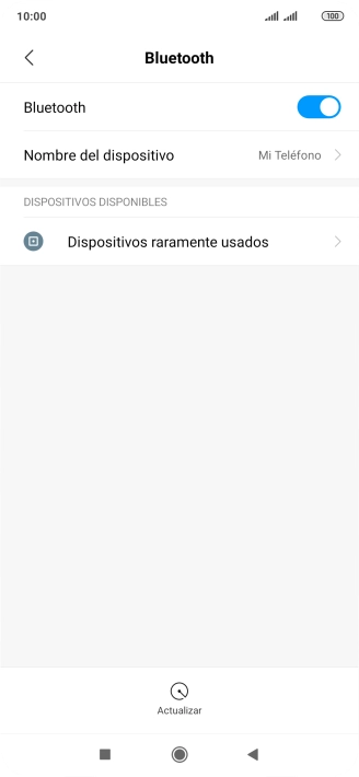 Pulsa Dispositivos raramente usados. Pulsa Dispositivos raramente usados.