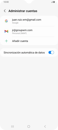 Pulsa la tecla de inicio para terminar y regresar a la pantalla de inicio.