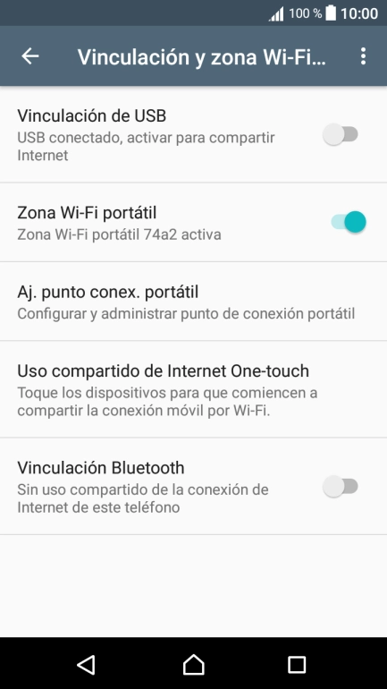 Pulsa la tecla de inicio para terminar y regresar a la pantalla de inicio.