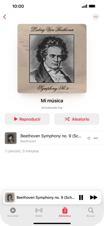 Pulsa el título de la canción. Pulsa el título de la canción.