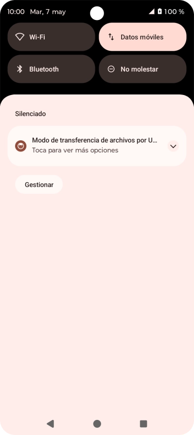 Pulsa la lista desplegable. Pulsa la lista desplegable.