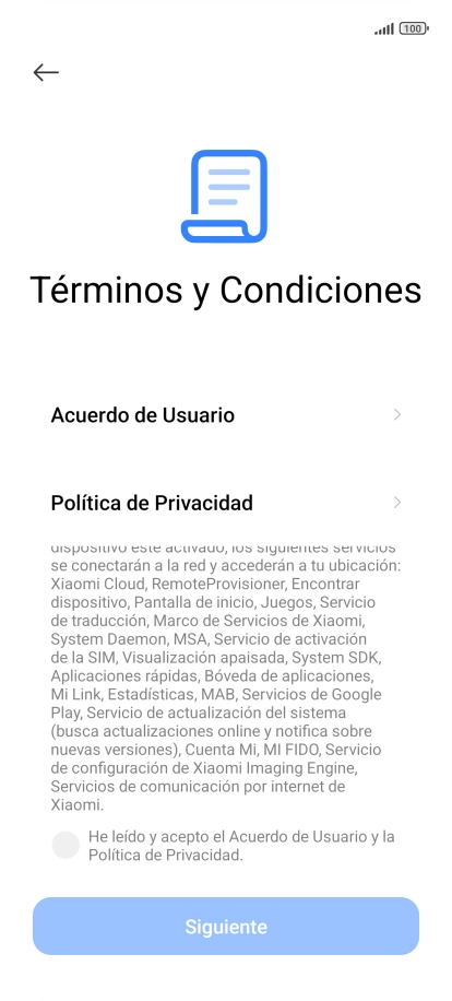 Pulsa en el campo para aceptar los términos y condiciones. Pulsa en el campo para aceptar los términos y condiciones.