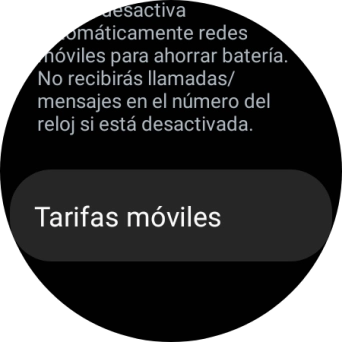 Pulsa Tarifas móviles. Pulsa Tarifas móviles.