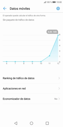 Pulsa Aplicaciones en red.
