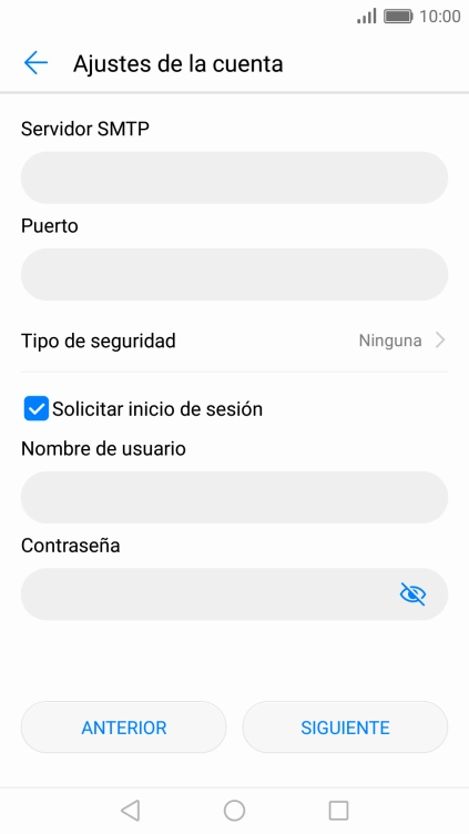 Pulsa Solicitar inicio de sesión para desactivar la función.
