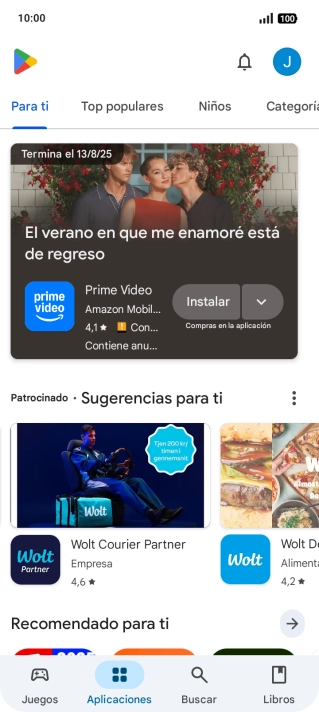 Pulsa Buscar.