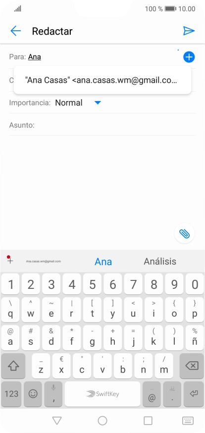 Pulsa el contacto deseado. Pulsa el contacto deseado.