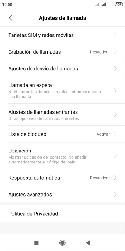 Pulsa Ajustes avanzados.