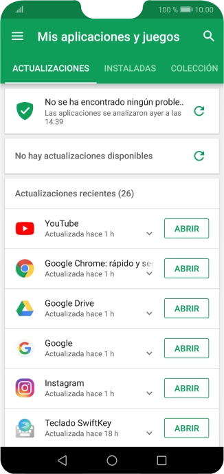Pulsa INSTALADAS.