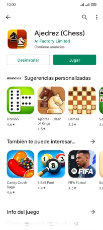 Pulsa la tecla de inicio para terminar y regresar a la pantalla de inicio. Pulsa la tecla de inicio para terminar y regresar a la pantalla de inicio.