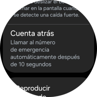 Pulsa Cuenta atrás.