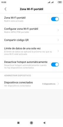 Pulsa la tecla de inicio para terminar y regresar a la pantalla de inicio.