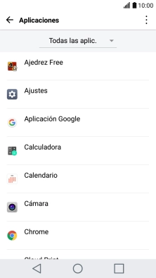 Pulsa la app deseada. Pulsa la app deseada.
