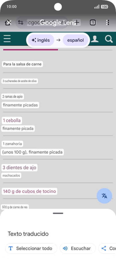 Sigue las indicaciones de la pantalla para seleccionar los ajustes de idioma deseados y utilizar la función. Sigue las indicaciones de la pantalla para seleccionar los ajustes de idioma deseados y utilizar la función.