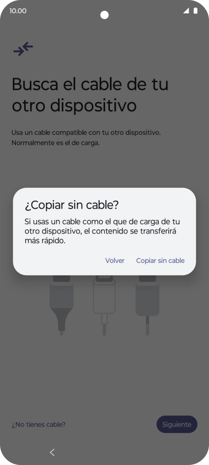Pulsa Copiar sin cable. Pulsa Copiar sin cable.