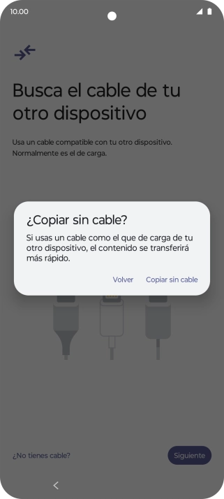 Pulsa Copiar sin cable. Pulsa Copiar sin cable.