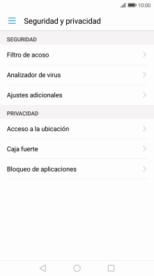 Pulsa Ajustes adicionales. Pulsa Ajustes adicionales.