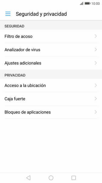 Pulsa Ajustes adicionales. Pulsa Ajustes adicionales.