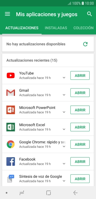 Pulsa INSTALADAS.