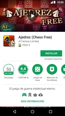 Pulsa INSTALAR y sigue las indicaciones de la pantalla para instalar la app. Pulsa INSTALAR y sigue las indicaciones de la pantalla para instalar la app.