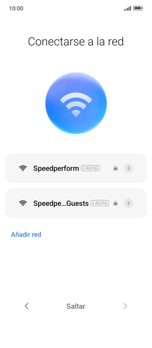 Pulsa la red wifi deseada. Pulsa la red wifi deseada.