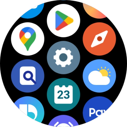 Pulsa el icono de ajustes.