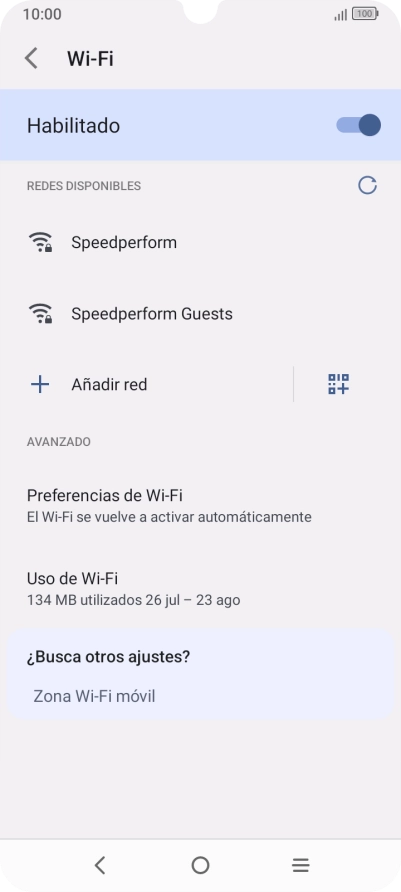 Pulsa la red wifi deseada. Pulsa la red wifi deseada.