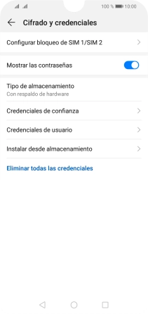 Pulsa Configurar bloqueo de ‹SIM›. Pulsa Configurar bloqueo de ‹SIM›.