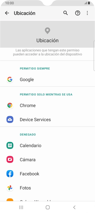 Pulsa la app deseada. Pulsa la app deseada.
