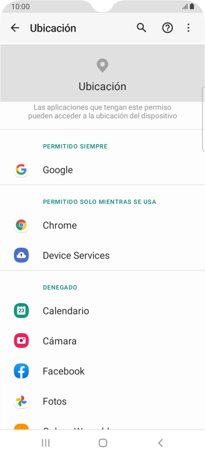 Pulsa la app deseada. Pulsa la app deseada.