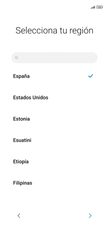 Pulsa el país o el área deseados. Pulsa el país o el área deseados.