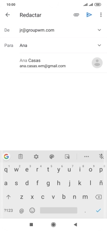 Pulsa el contacto deseado. Pulsa el contacto deseado.