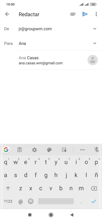 Pulsa el contacto deseado. Pulsa el contacto deseado.
