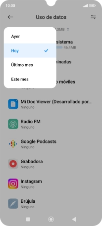 Pulsa el ajuste deseado. Pulsa el ajuste deseado.