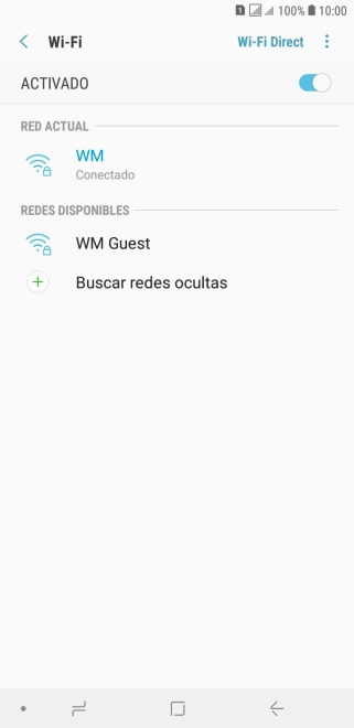 Pulsa la tecla de inicio para terminar y regresar a la pantalla de inicio.