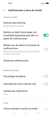 Pulsa Gestionar notificaciones. Pulsa Gestionar notificaciones.