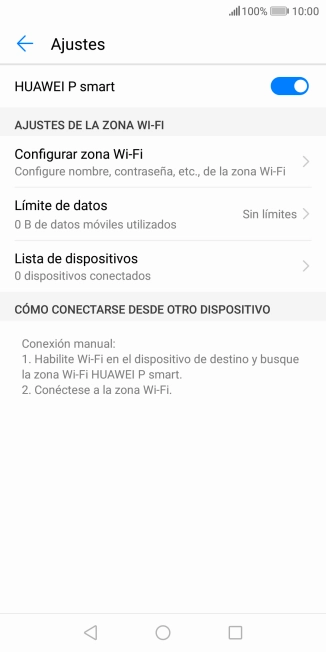 Pulsa la tecla de inicio para terminar y regresar a la pantalla de inicio.
