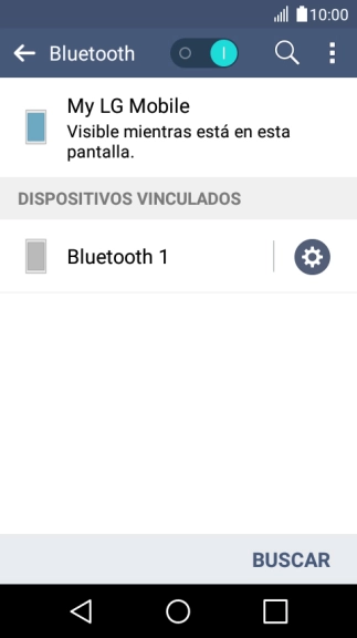 Pulsa la tecla de inicio para terminar y regresar a la pantalla de inicio.