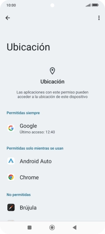 Pulsa la app deseada.