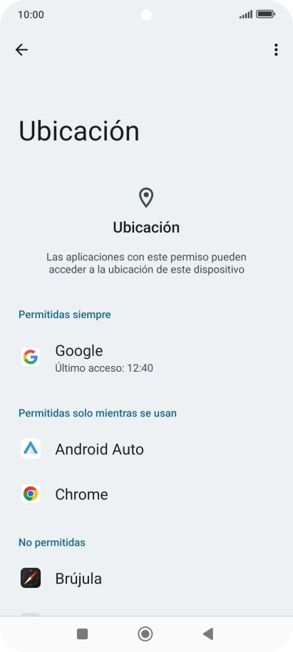 Pulsa la app deseada.