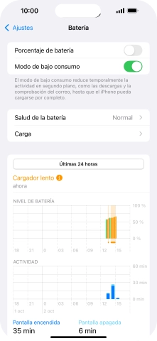 Desliza el dedo hacia arriba desde la parte inferior de la pantalla para terminar y volver a la pantalla de inicio. Desliza el dedo hacia arriba desde la parte inferior de la pantalla para terminar y volver a la pantalla de inicio.