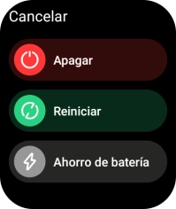 Pulsa el icono de reiniciar y arrástralo hacia la derecha. Pulsa el icono de reiniciar y arrástralo hacia la derecha.