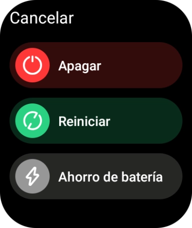 Pulsa el icono de reiniciar y arrástralo hacia la derecha. Pulsa el icono de reiniciar y arrástralo hacia la derecha.