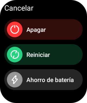 Pulsa el icono de reiniciar y arrástralo hacia la derecha. Pulsa el icono de reiniciar y arrástralo hacia la derecha.