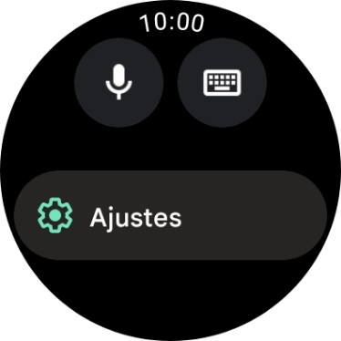 Pulsa el icono de micrófono y di en alto el destino deseado.