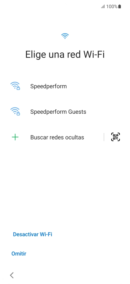 Pulsa la red wifi deseada. Pulsa la red wifi deseada.